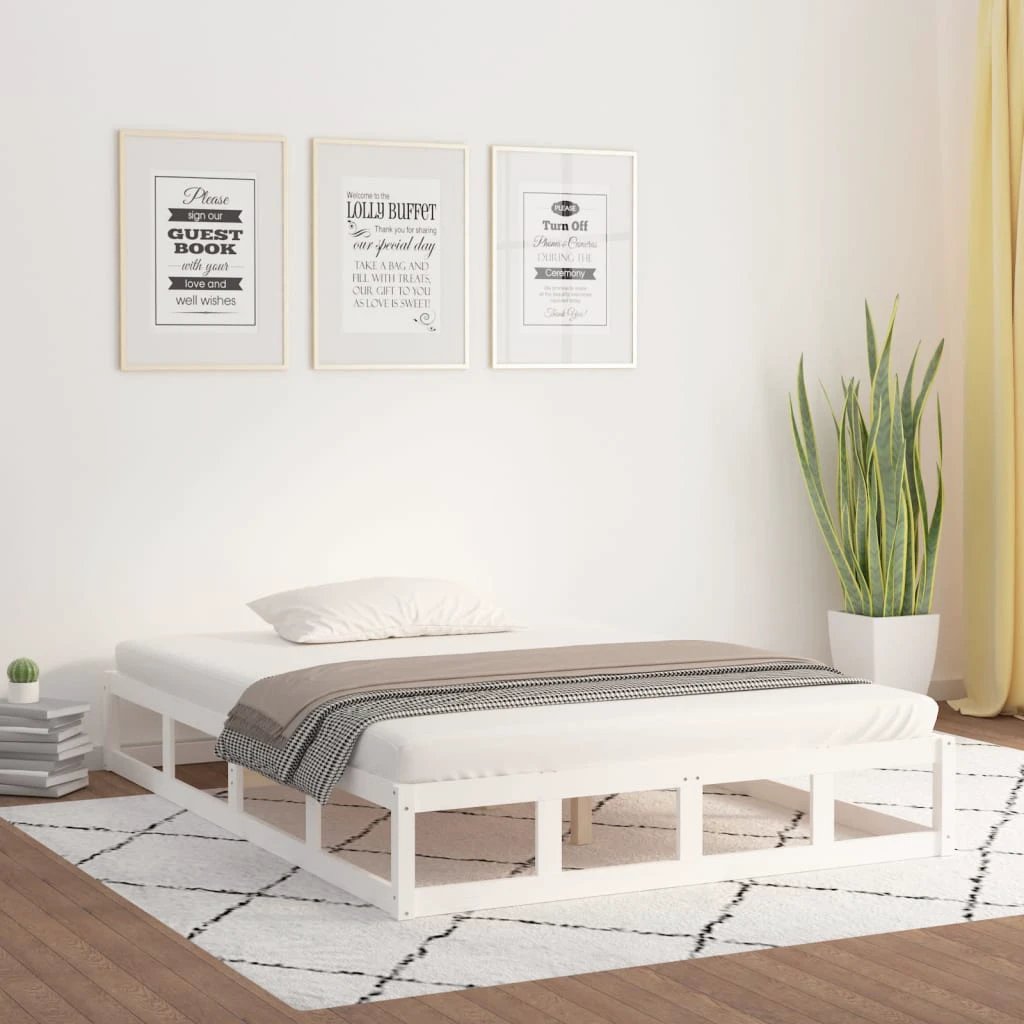 Wood Bed Frame by GJG Denim