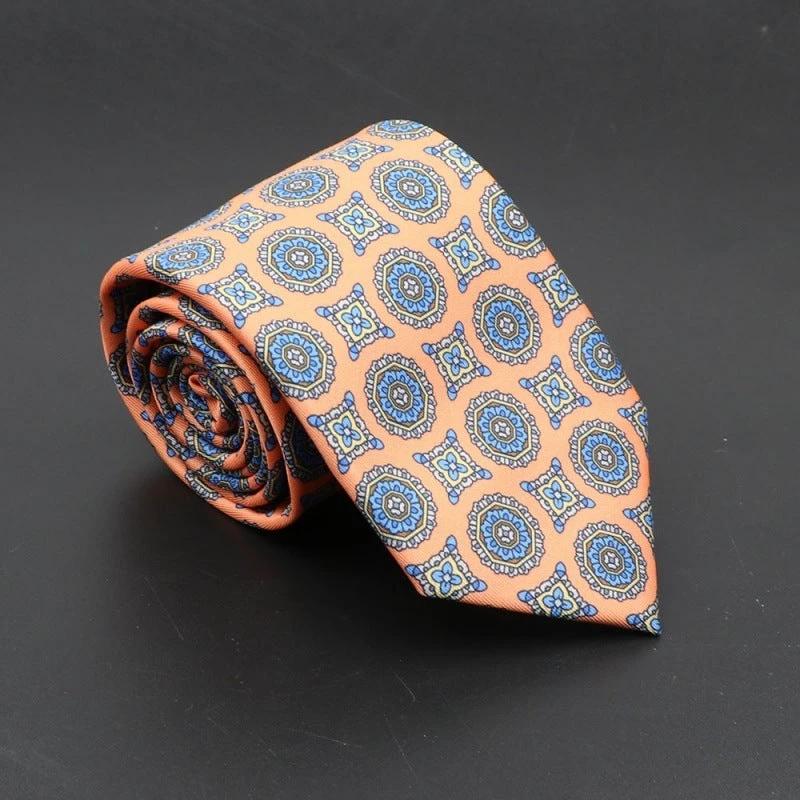 Men's Super Soft Bohemian Silk Ties by GJG Denim