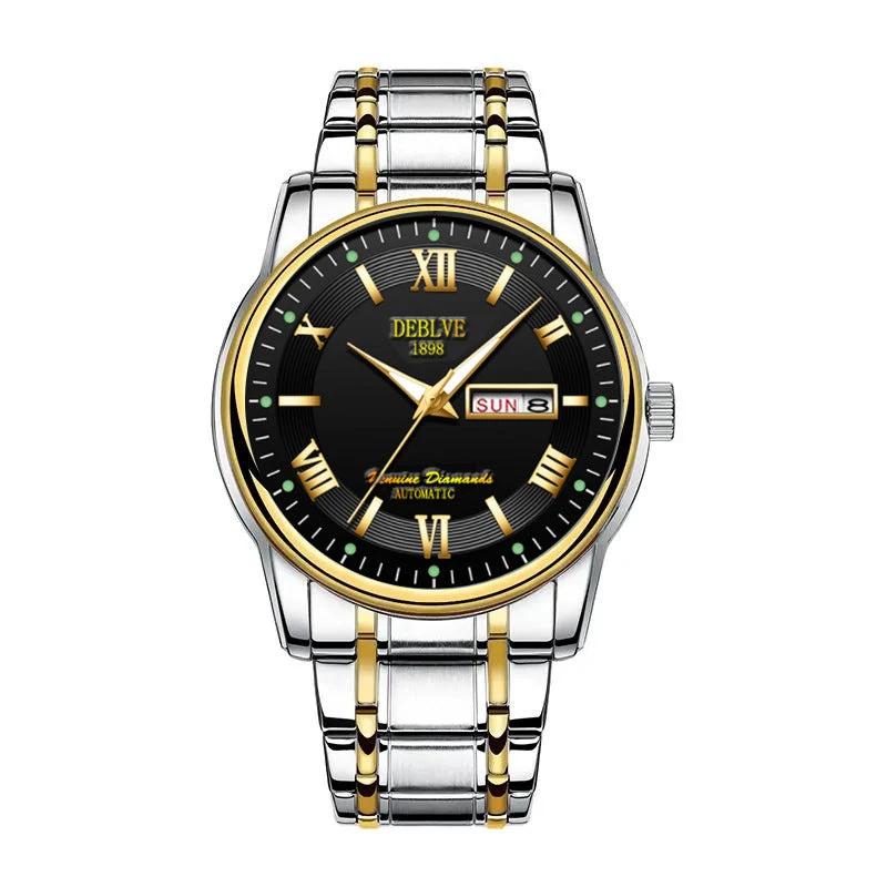 Men's Fashion Casual Simple Quartz Watch by GJG Denim