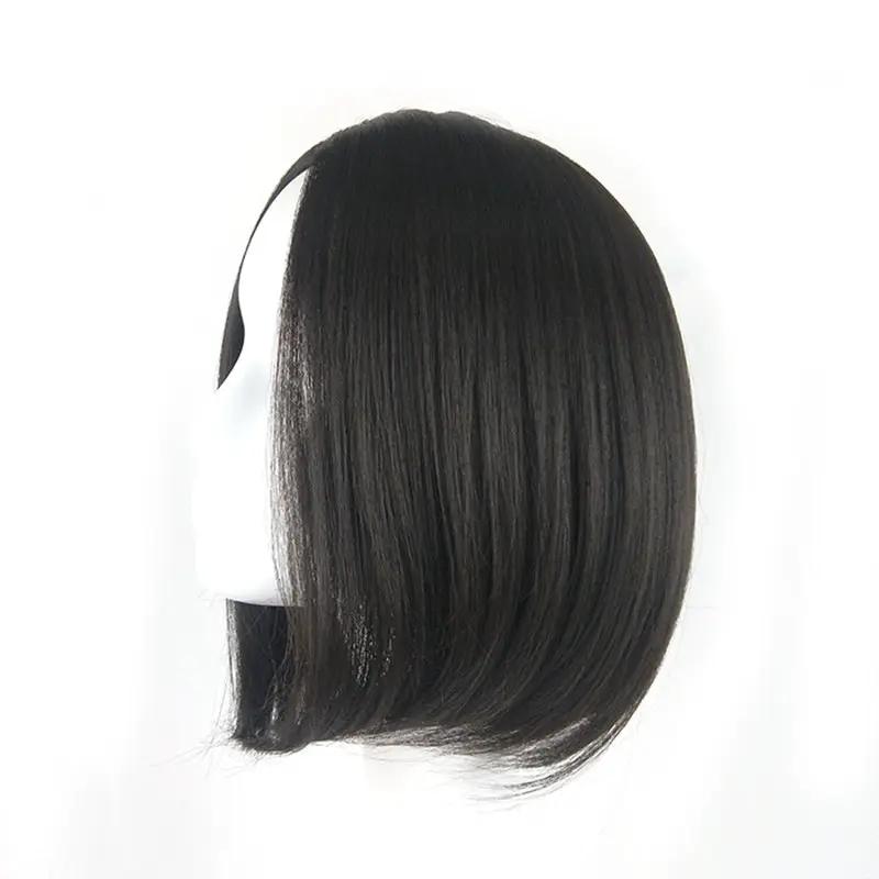Wig Women Short Human Hair Wigs Bob Brazilian Black Women Remy by GJG Denim