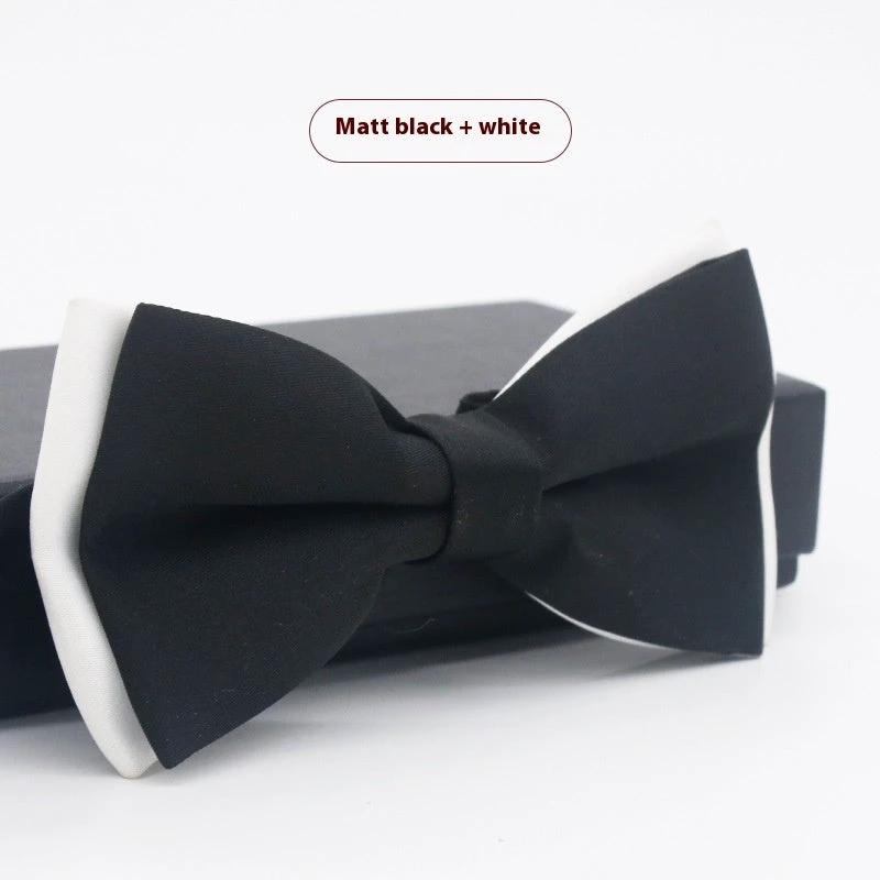 Men's Solid Color Bow Tie by GJG Denim