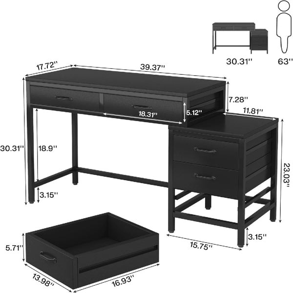 Computer Desk by GJG Denim