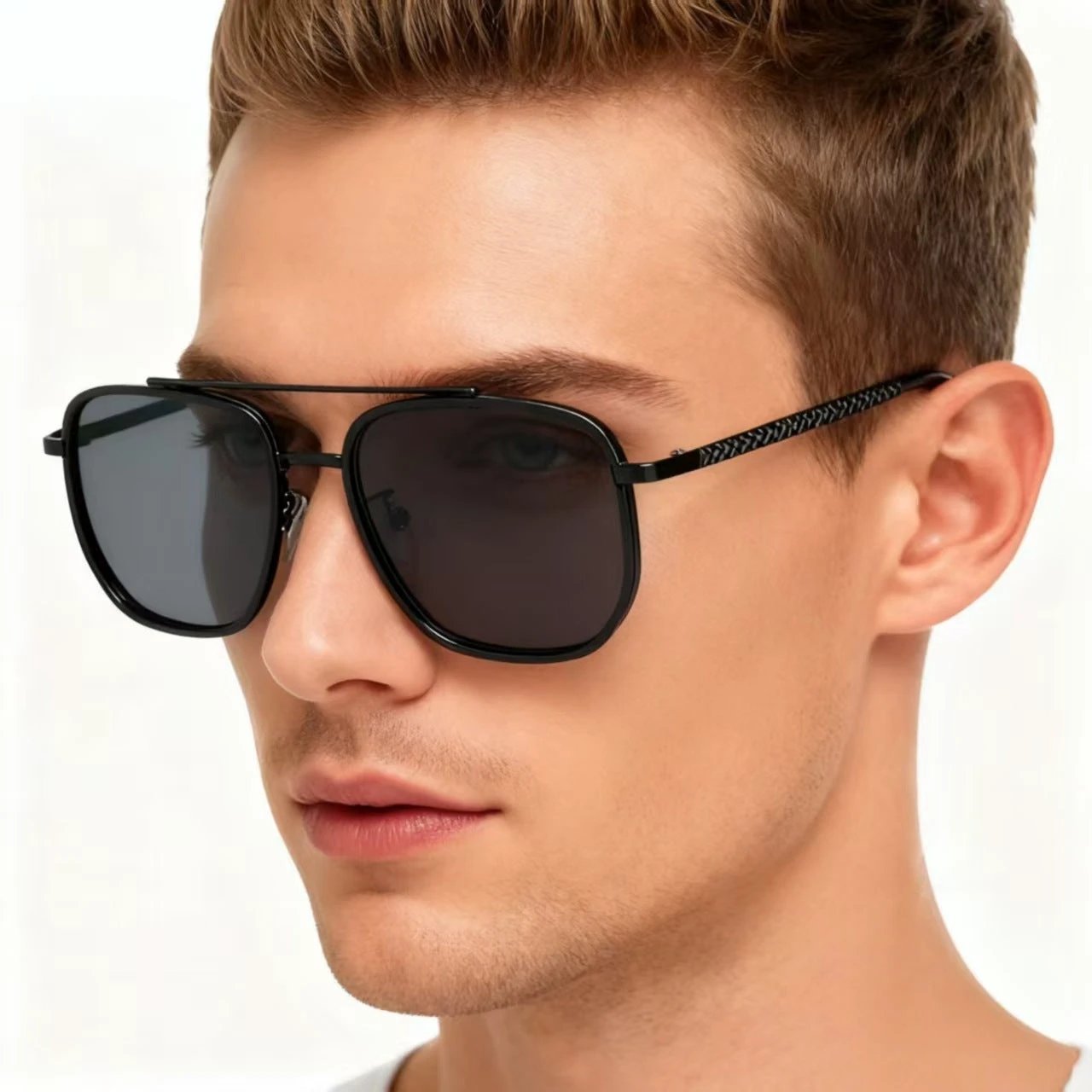 Men's Square Sunglasses by GJG Denim