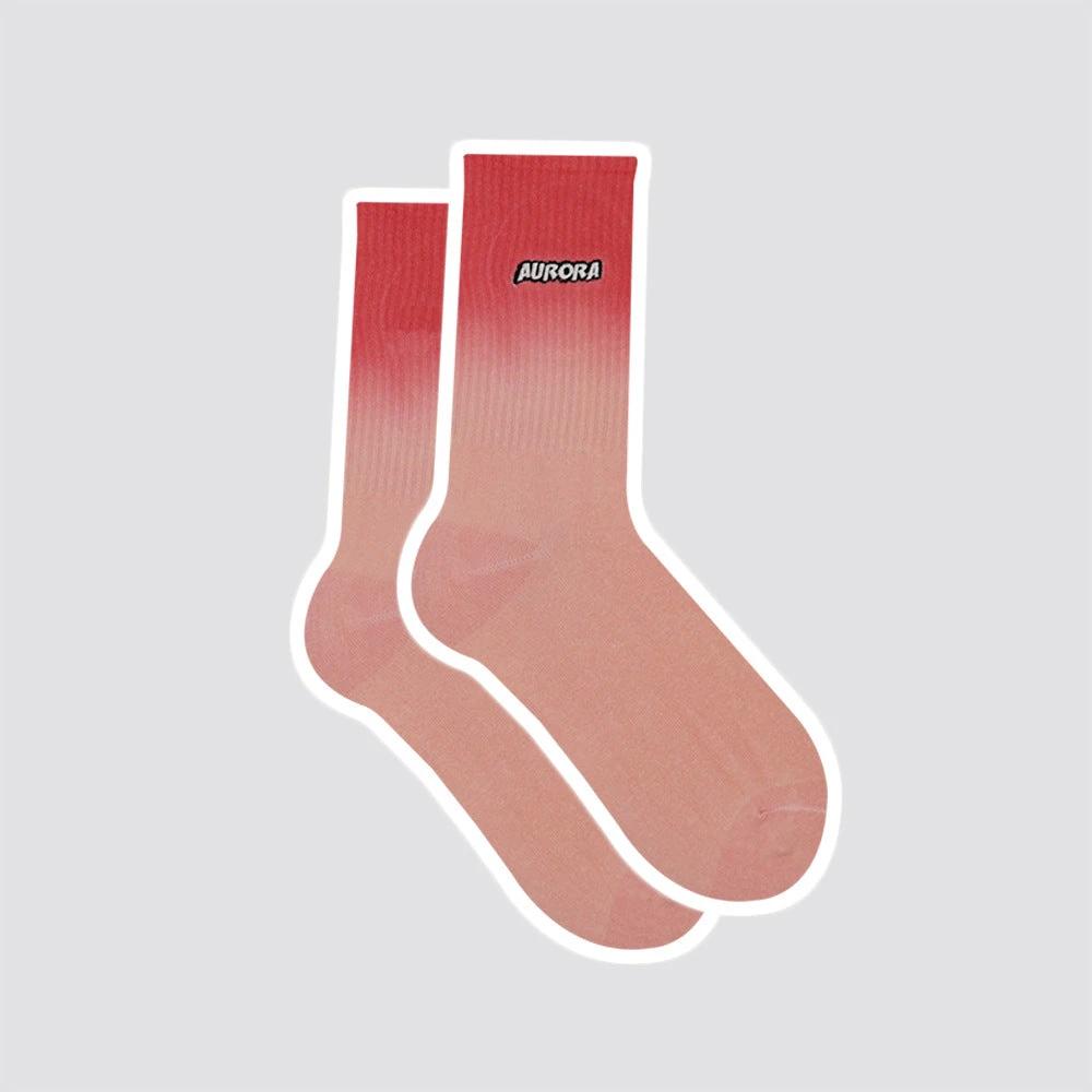 Men's Trendy Sports Dyed Cotton Tube Socks by GJG Denim