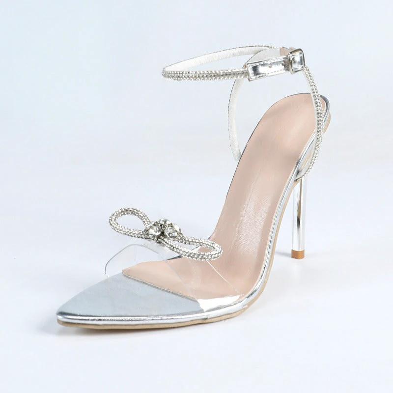 Fashion New Women's Bowknot Stiletto Heels by GJG Denim