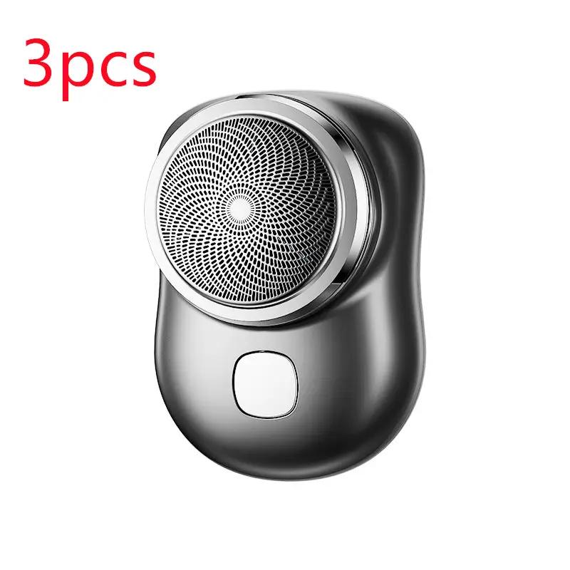 Mini Portable Face Cordless Shavers Rechargeable USB Electric Shaver Wet & Dry Painless Small Size Machine Shaving For Men by GJG Denim