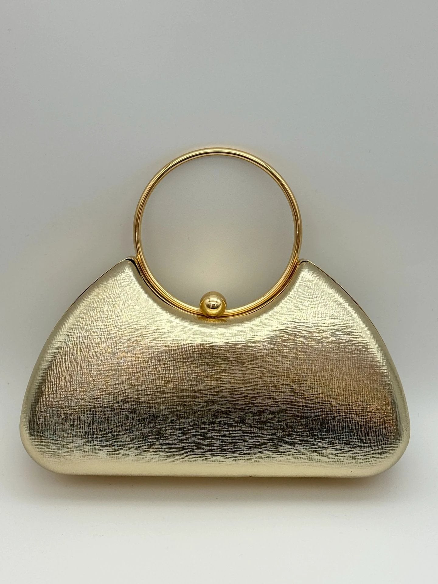 Women's Evening Clutch And Handbag, Minimalist Metal Frame Handbag, Fashion Party Bag by GJG Denim