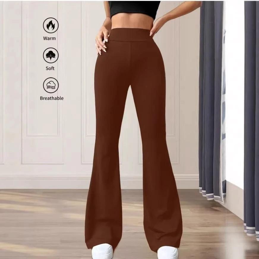 Women's High-Waisted Loose Floor-Length Casual Pants by GJG Denim