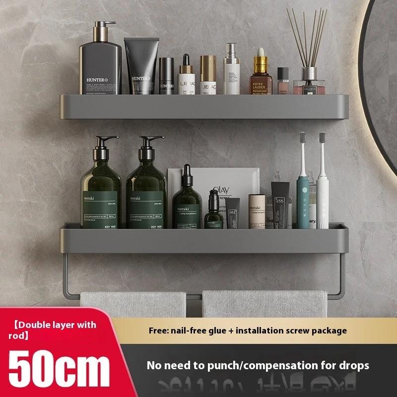 Bathroom Wall-mounted Storage Rack by GJG Denim