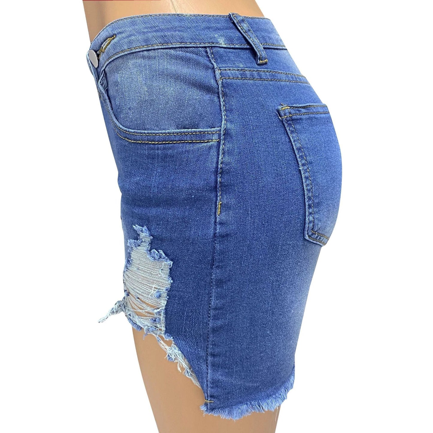 Fashion Personality Denim Shorts For Women by GJG Denim