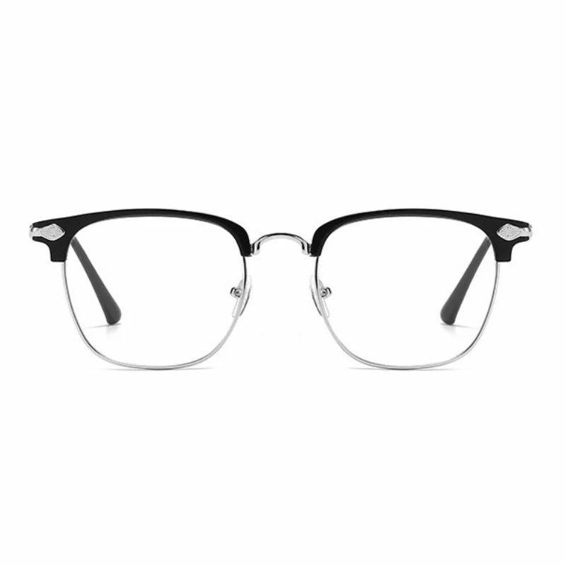 Eyebrow-frame Blue-light-blocking Reading Glasses For Men by GJG Denim