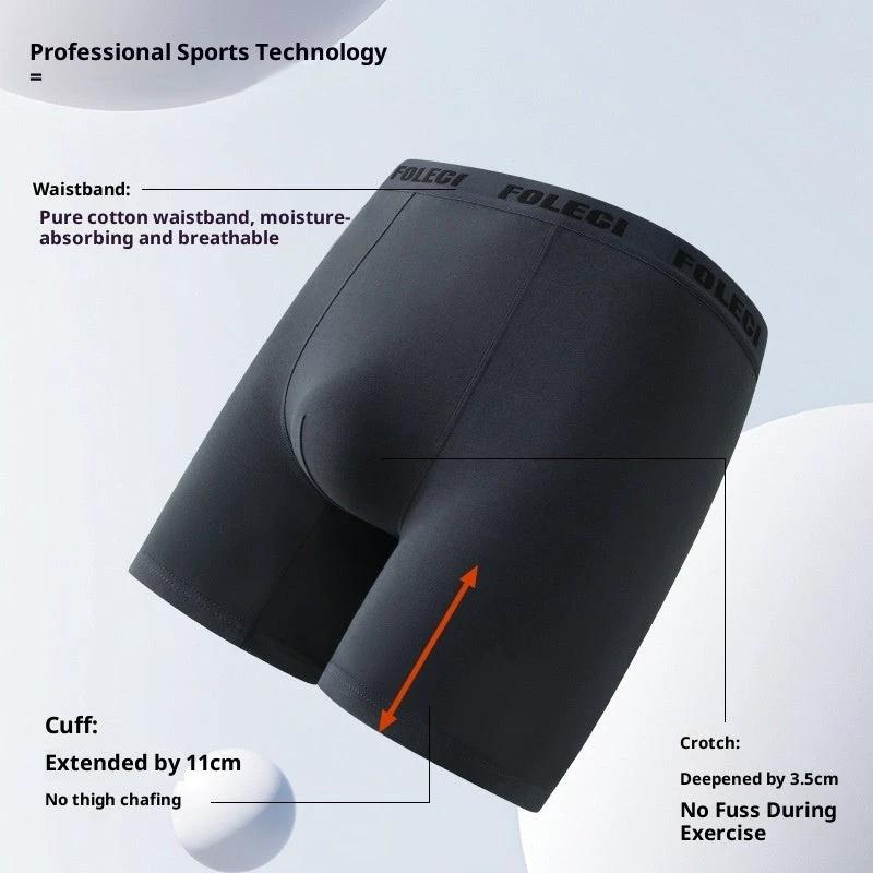 Men's Lengthened Sports Underwear by GJG Denim