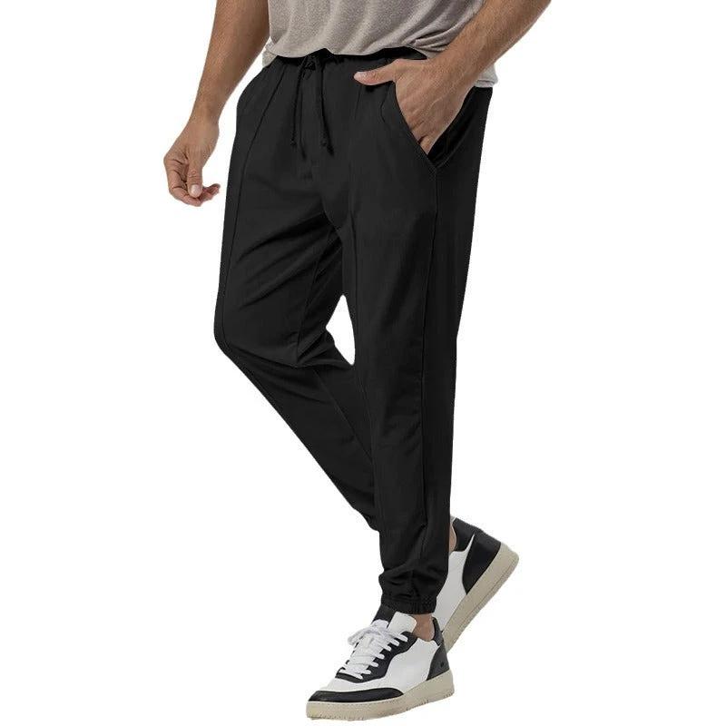 Men's Casual Track Loose Tappered Sweatpants by GJG Denim
