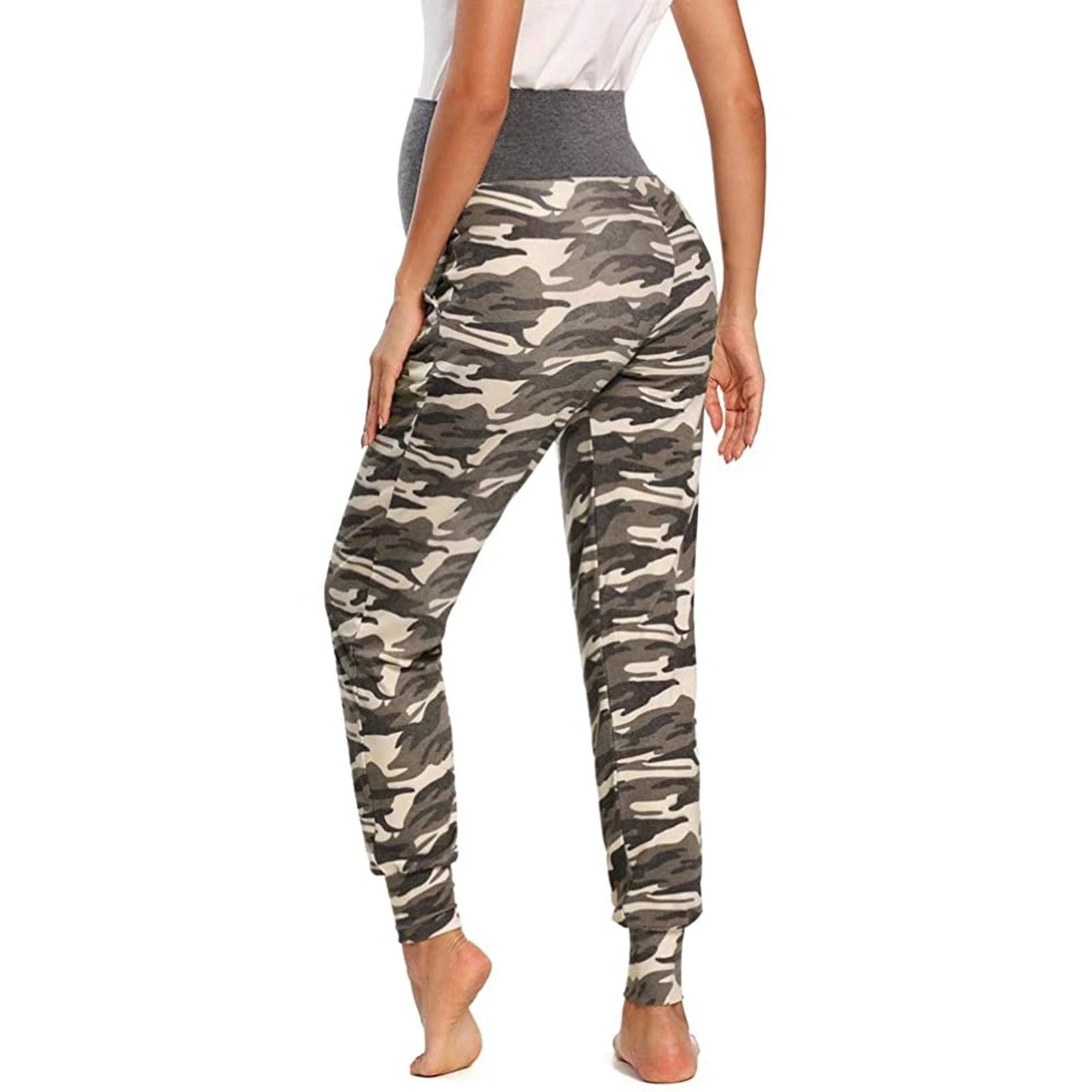 Pregnant Women Print Yoga Pants by GJG Denim