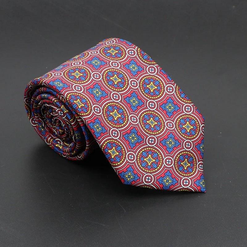 Men's Super Soft Bohemian Silk Ties by GJG Denim