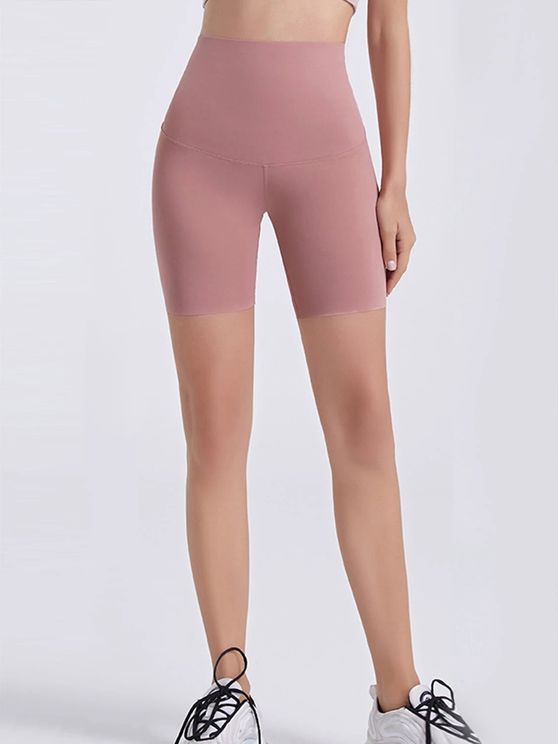 Wide Waistband Sports Shorts by Lady Ros