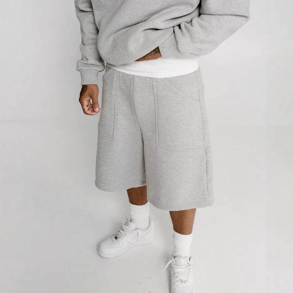 Minimalism Versatile Loose Cropped Pants Short Casual by GJG Denim