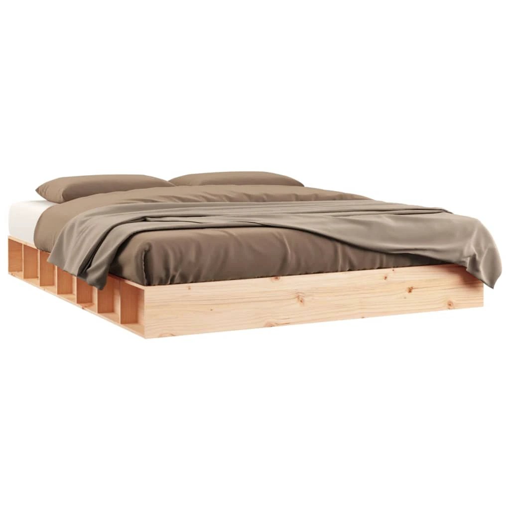 Wood Bed Frame by GJG Denim