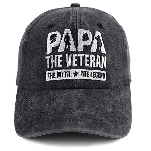 Men's Adjustable Embroidered Baseball Cap by GJG Denim