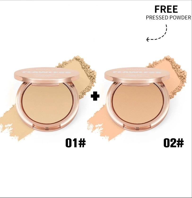 PHOFAY Matte Setting Pressed Powder by GJG Denim