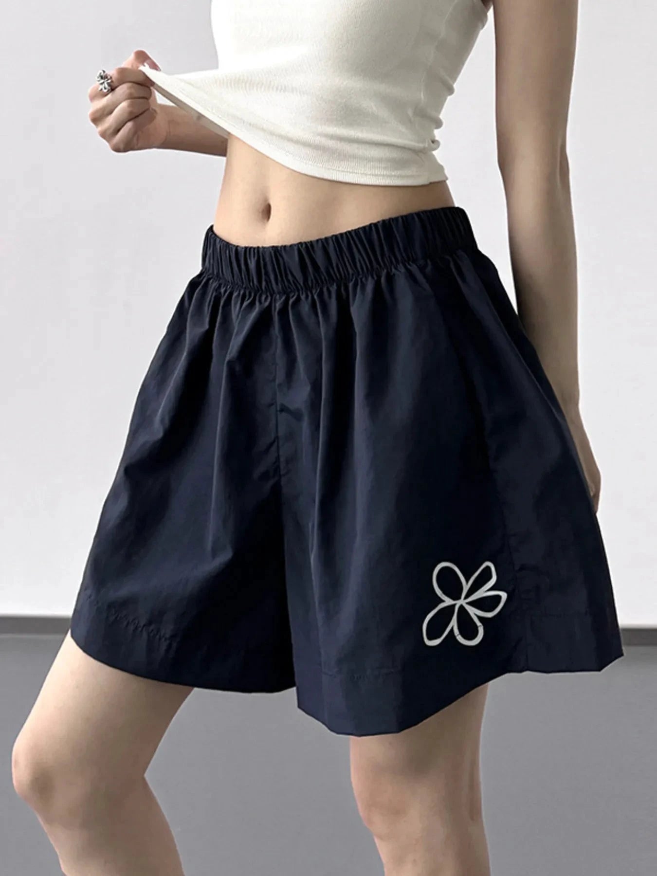 Elastic Waist Shorts by Lady Ros