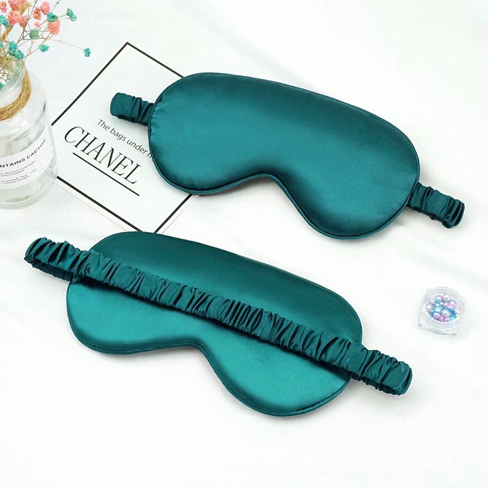 Eye Patch Imitated Silk Eye Patch Shading Sleeping Eye Mask Travel Relax Covers Eye Shade Health Sleeping Shield Eye Care Tools by GJG Denim
