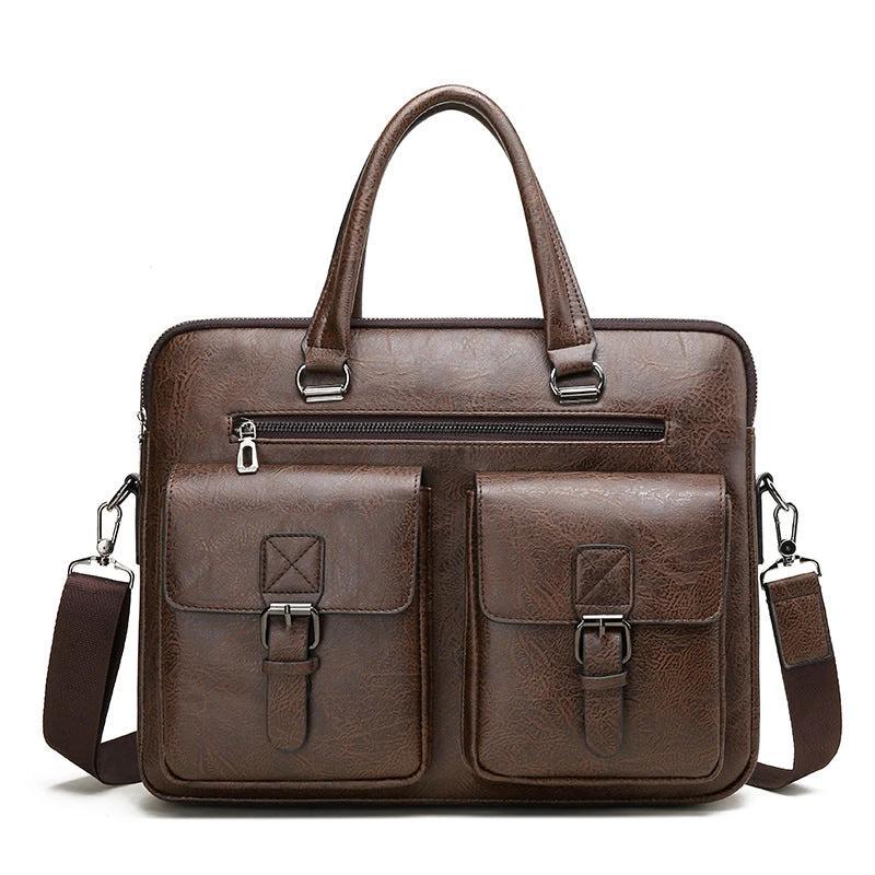Men's Laptop Briefcase by GJG Denim