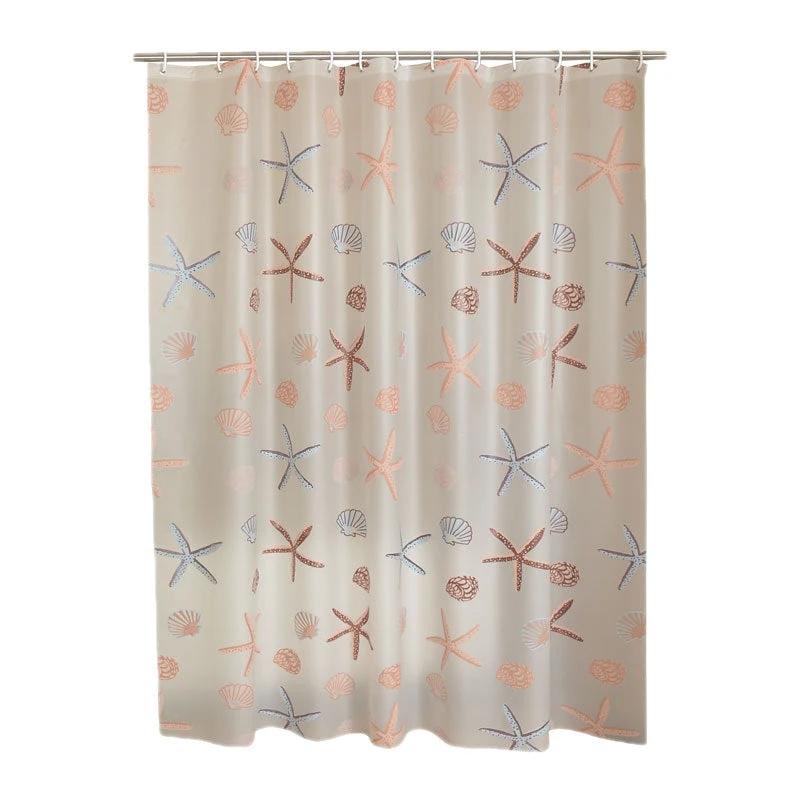 Waterproof And Mildew-proof Shower Curtain by GJG Denim