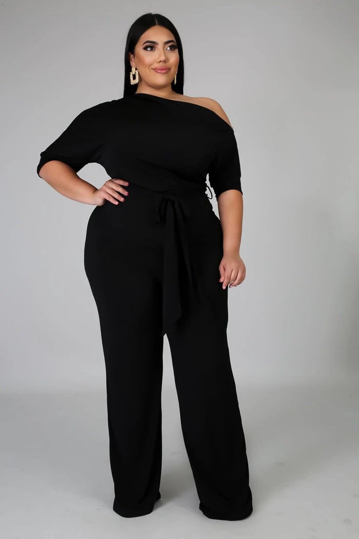 Women's Plus Size Jumpsuit Women's High Waist Jumpsuit by GJG Denim