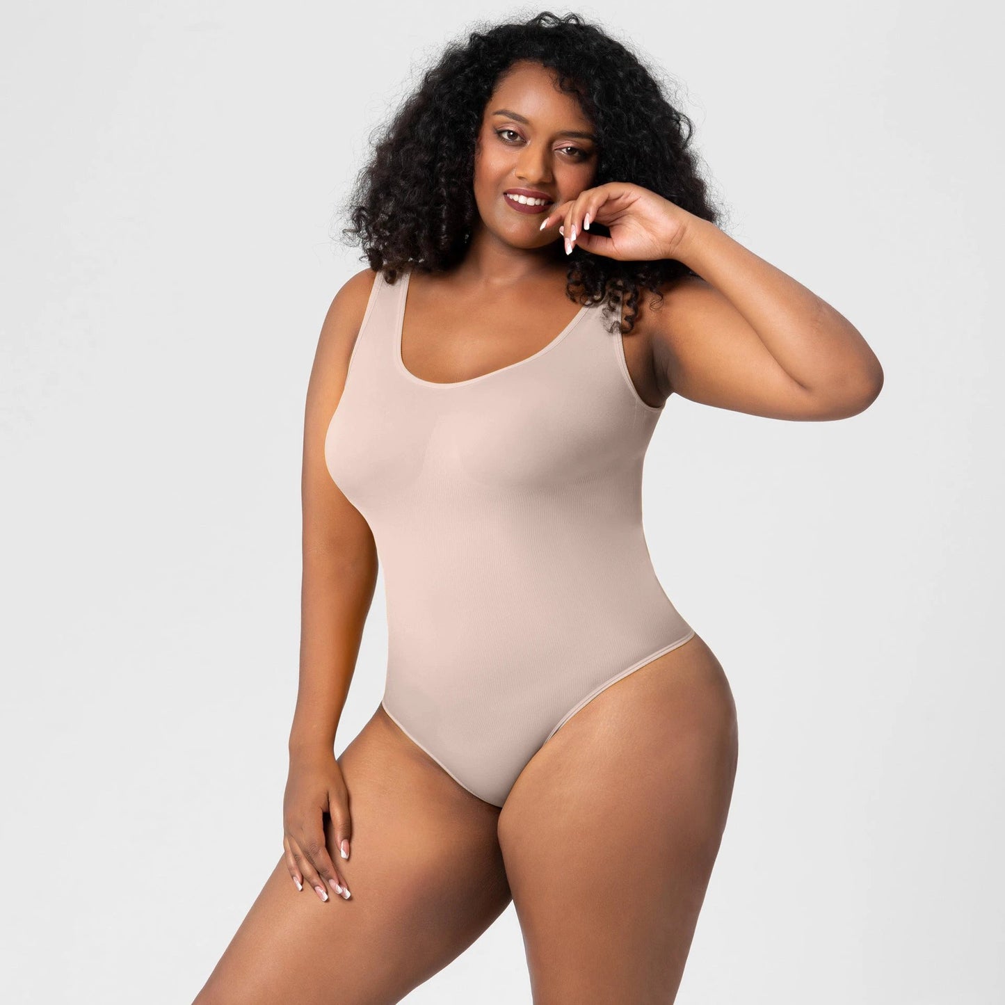 Large Seamless One Piece Bodysuit For Women by GJG Denim