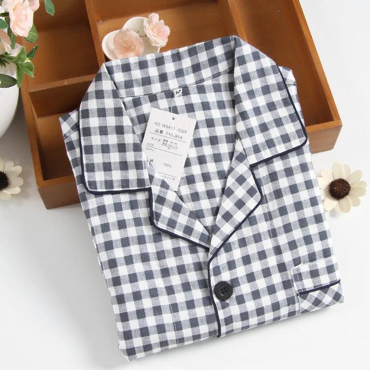 Men's Pajamas Double Gauze by GJG Denim