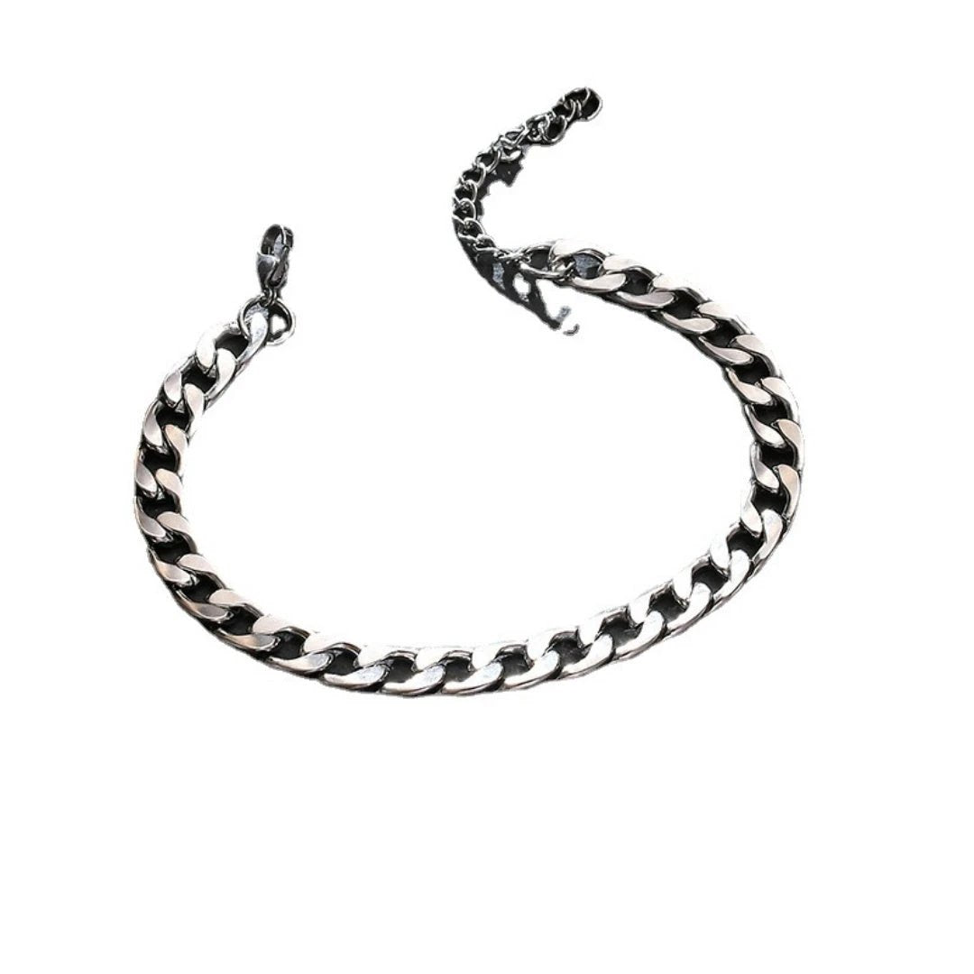 Men's Retro Cuban Bracelet by GJG Denim