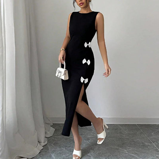 Spring And Summer European And American Style Elegant Slim Fit Dress by GJG Denim