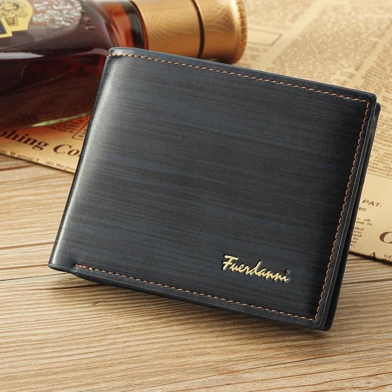 Men's Bifold Leather Wallet by GJG Denim