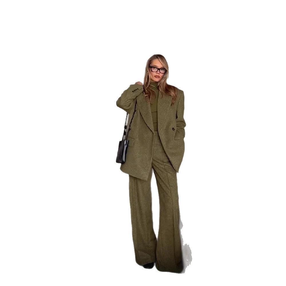 High-end Fashionable Chic And Elegant Suit Set by GJG Denim