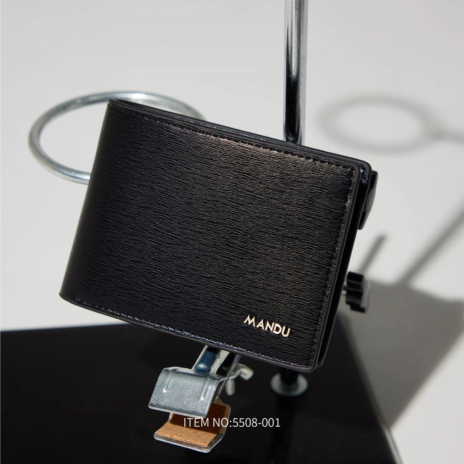 Men's Solid Color Large Capacity Anti-theft Swiping Multi-functional Wallet by GJG Denim