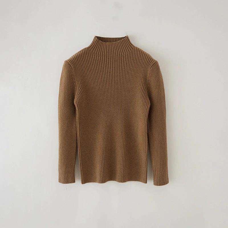 Children's Mock Neck Sweater Knitwear Top by GJG Denim