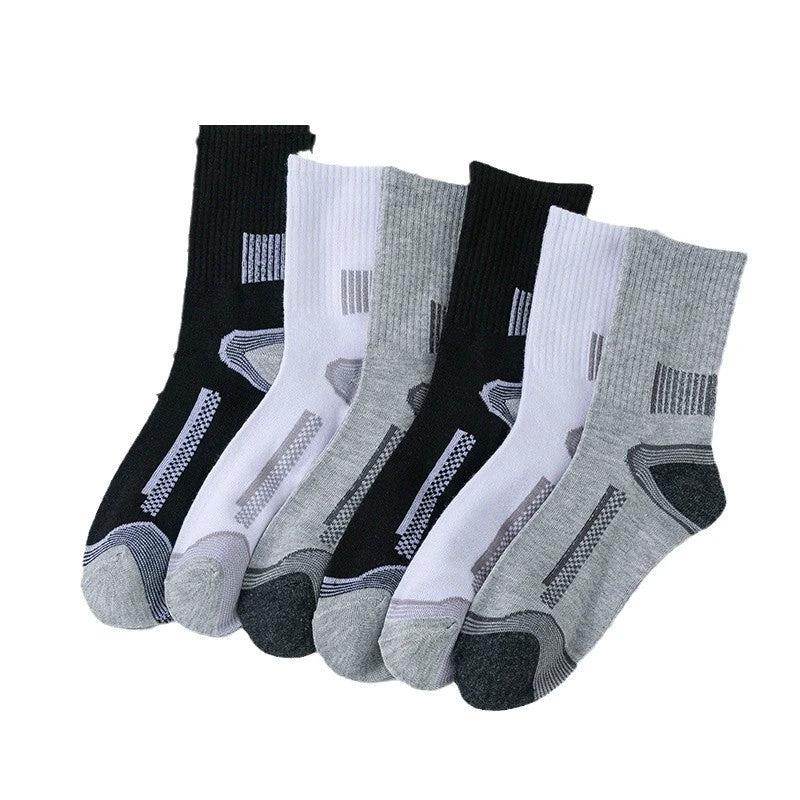 Men's Sweat-absorbent Comfortable And Breathable Socks by GJG Denim