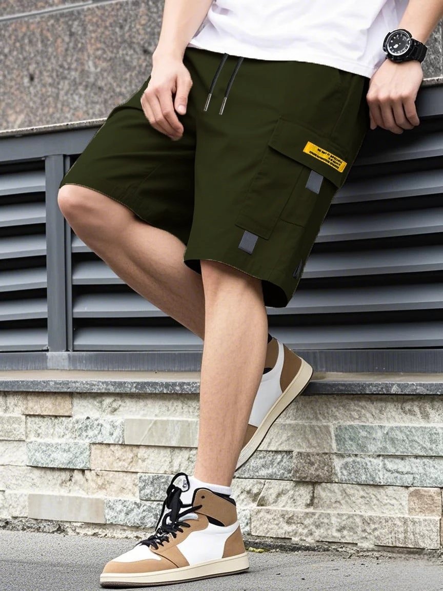 Men's Summer Casual Utility Shorts by GJG Denim