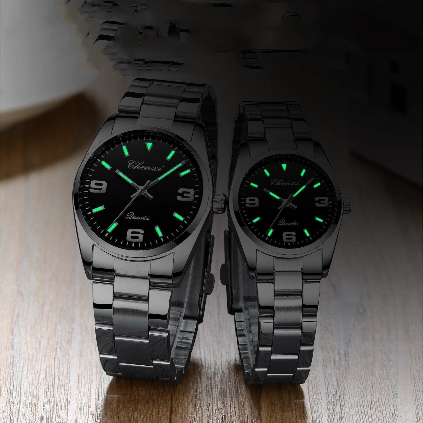 Men's Watch Luminous Waterproof Artistic Style by GJG Denim