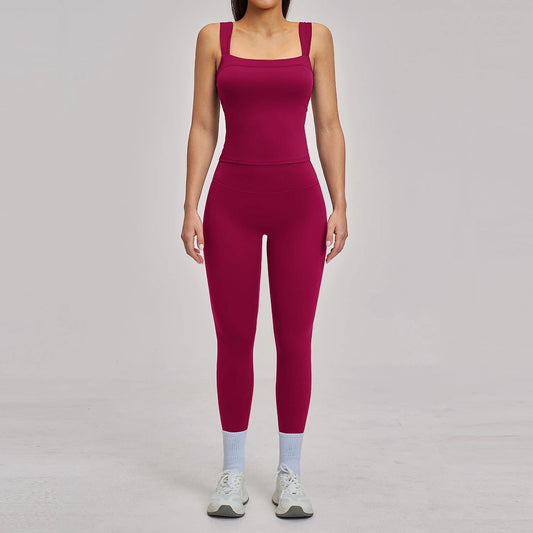 Sports Fitness Set Yoga Outfit Set Womens by GJG Denim