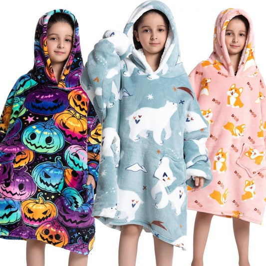 Composite Children's Flannel Lambswool Home Pajamas by GJG Denim