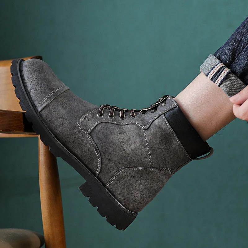 Men's British Style Boots by GJG Denim