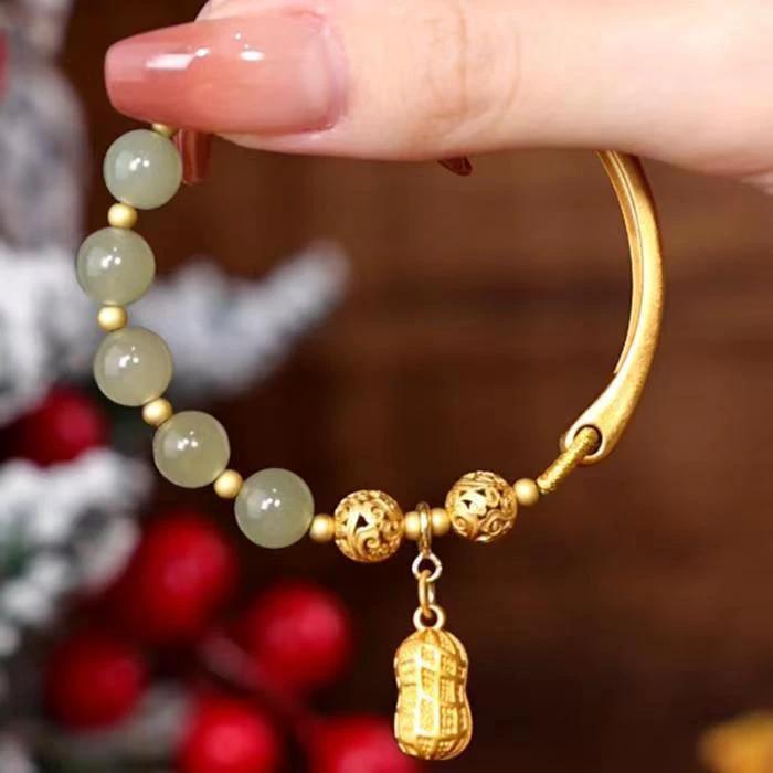 Fashion Personalized Antiquity Hydrangea Adjustable Bracelet by GJG Denim