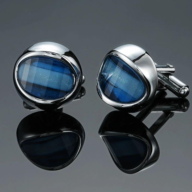 Men's Retro Pattern Cufflinks by GJG Denim