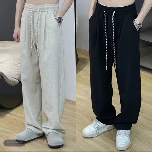 Men's Linen Pants by GJG Denim