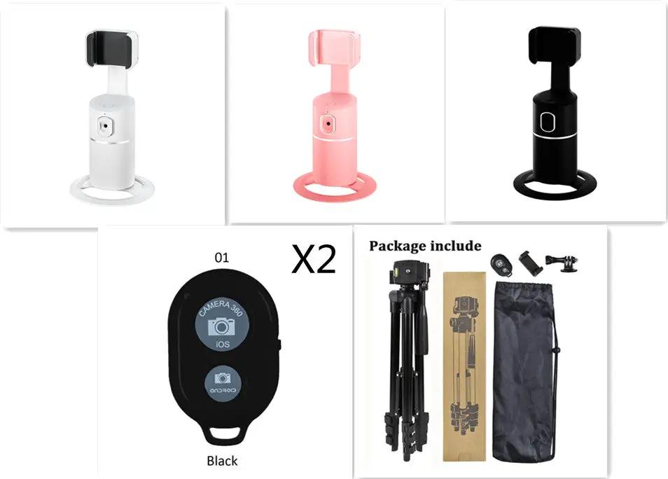 Smart Face Recognition Tracking PTZ Mobile Phone Stand Anchor Live Broadcast Stand by GJG Denim