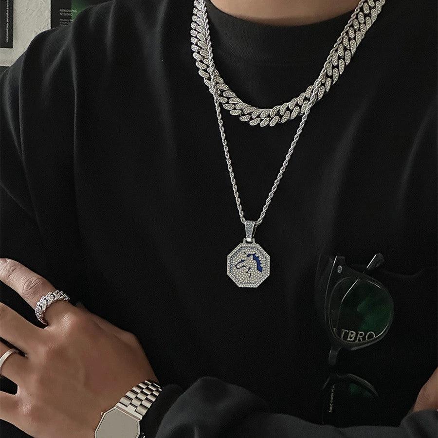 Zodiac Men's Fashionable Necklace by GJG Denim