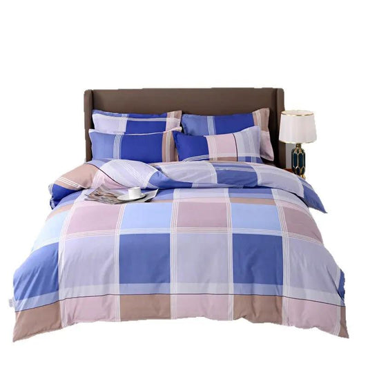 Breathable And Skin-friendly Brushed Duvet Cover And Bed Sheets by GJG Denim