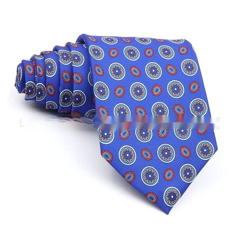 Business Polyester Men's Printed Tie by GJG Denim